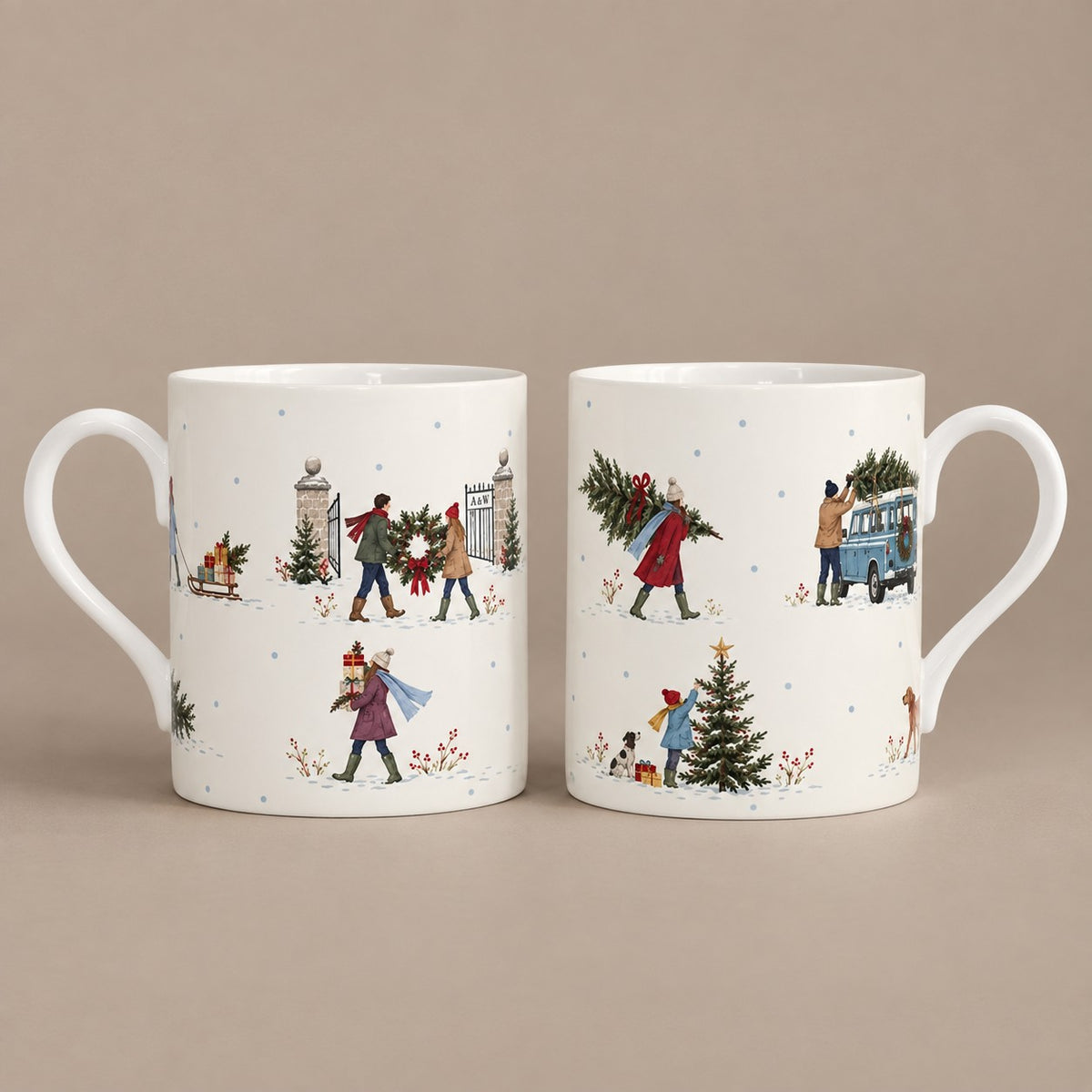 Bringing Home Christmas Mug
