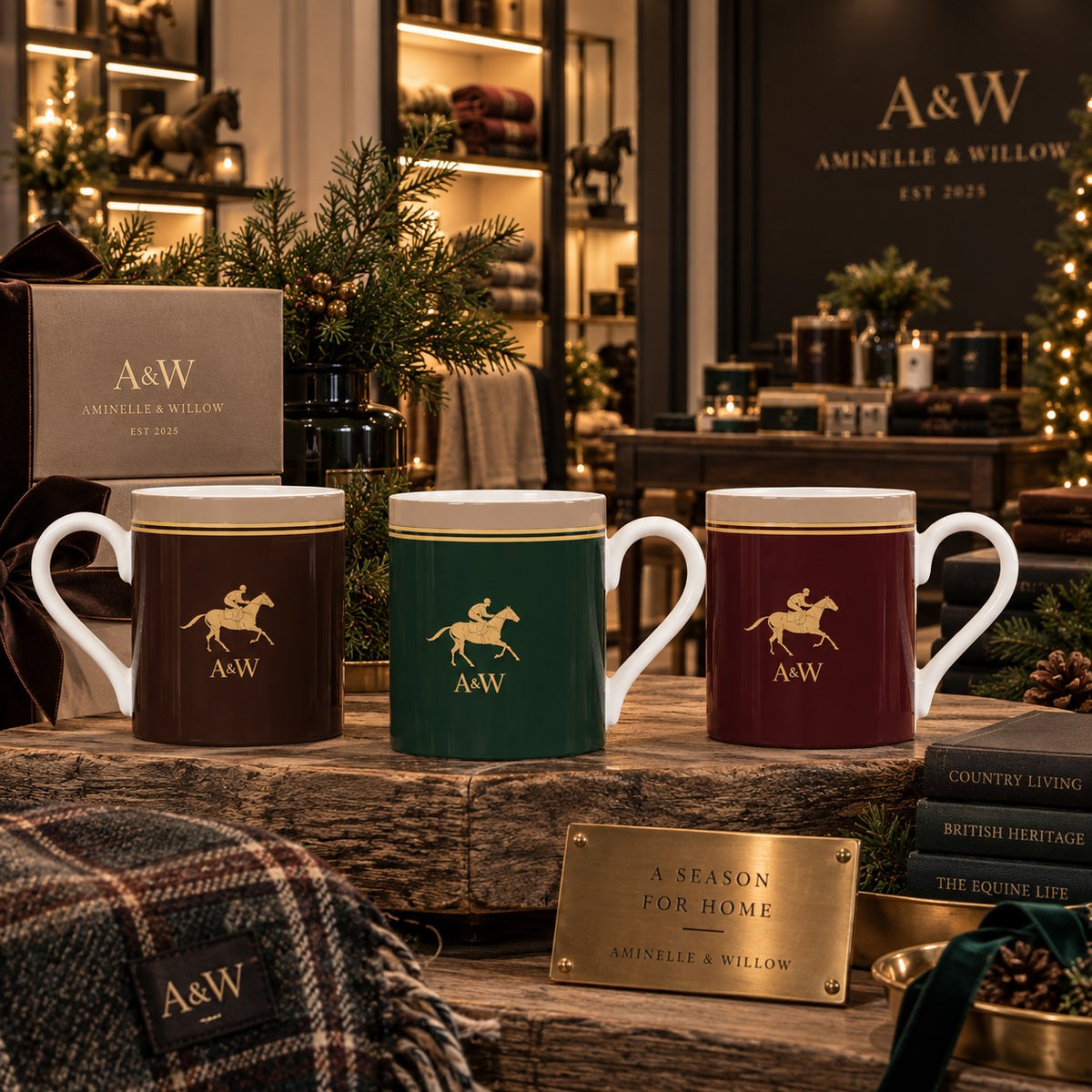 The Burgundy Racing Club Mug