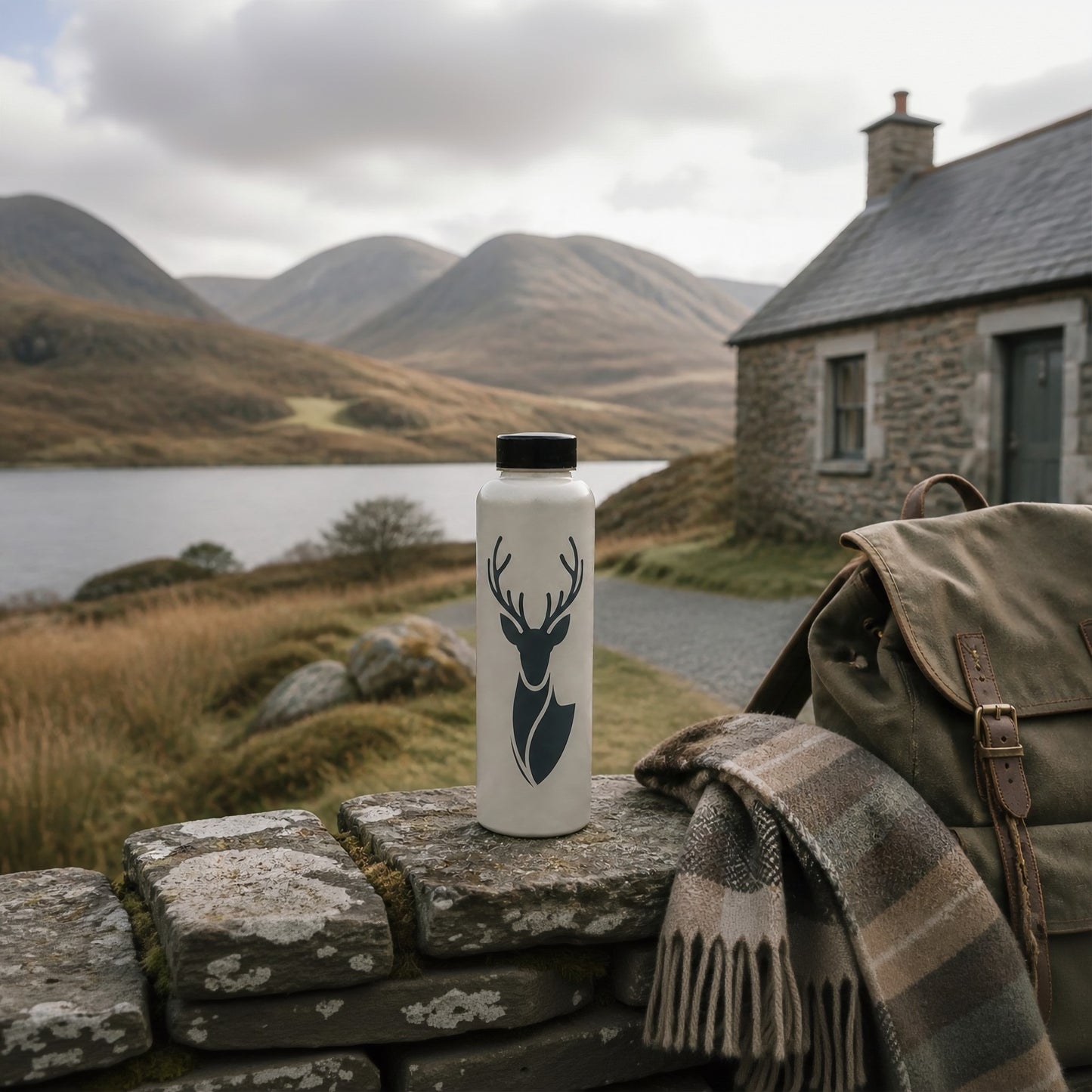 Highland Stag Water Bottle