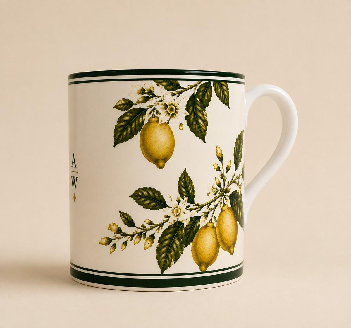 The Orangery Lemon Blossom Fine Bone China Mug