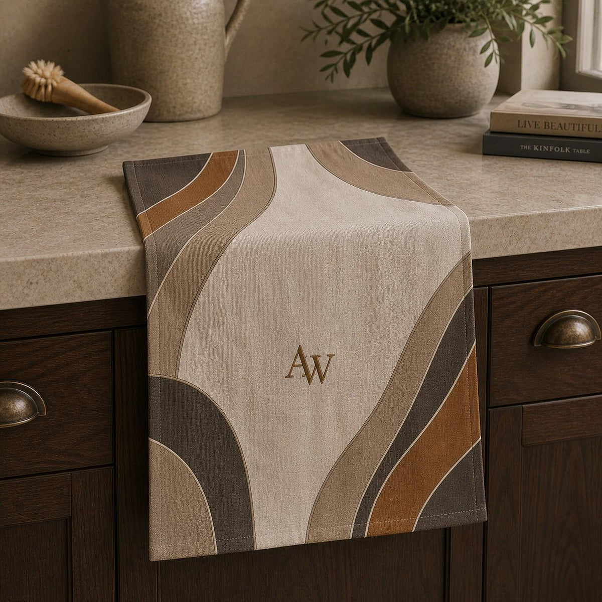 Estate Living Contour Tea Towel