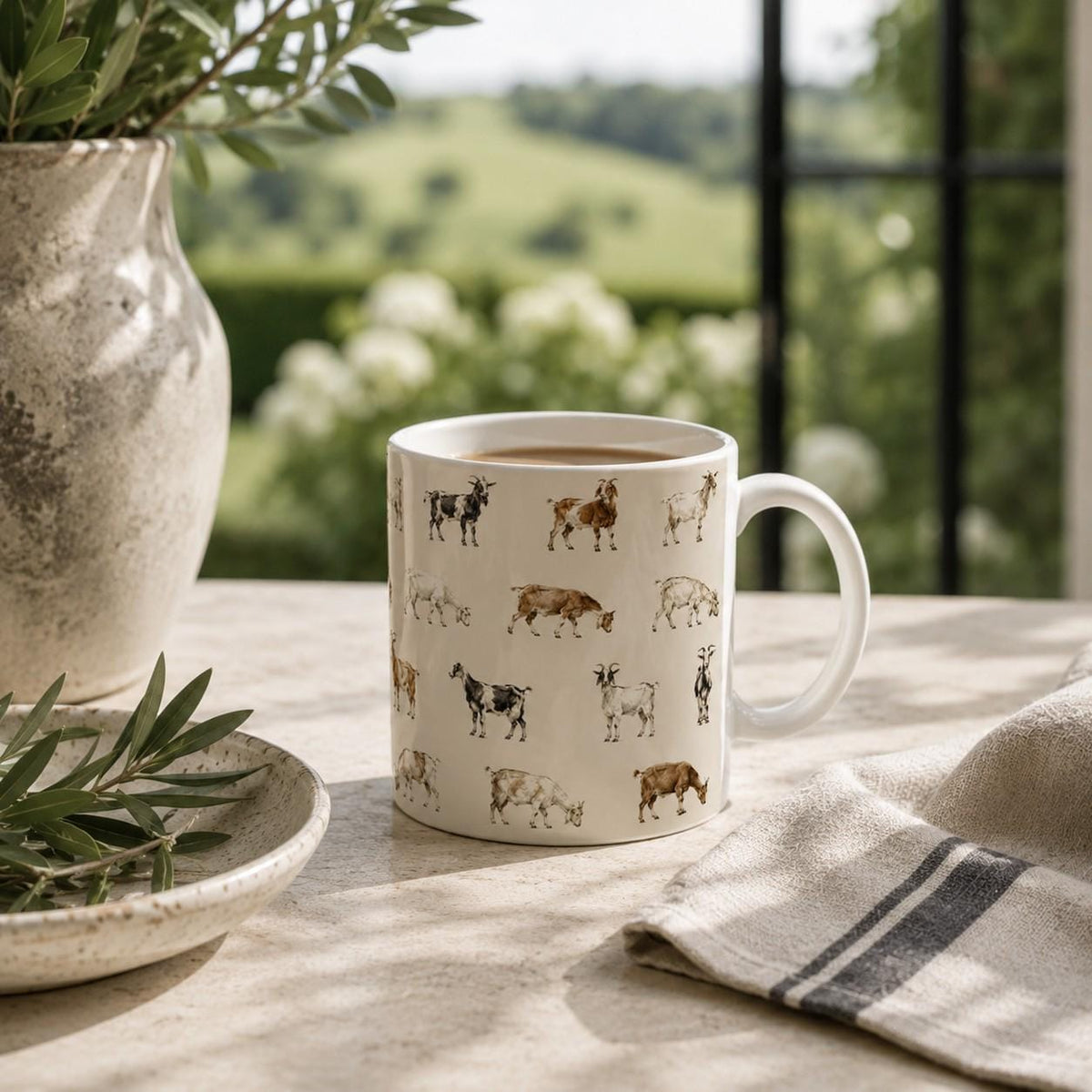 The Farmyard Goats Mug