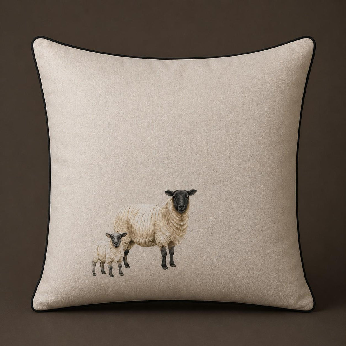The Ewe & Lamb Cushion