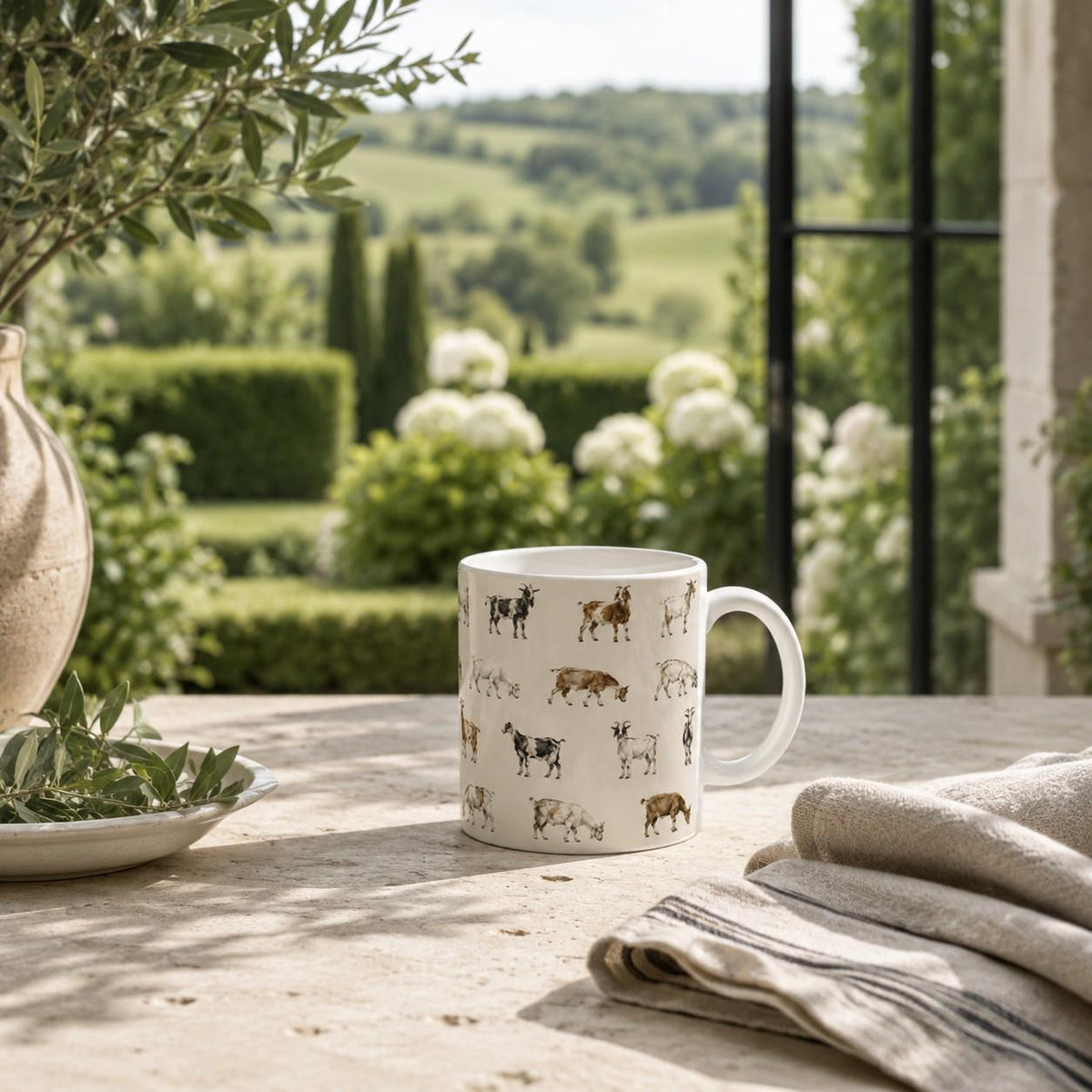 The Farmyard Goats Mug