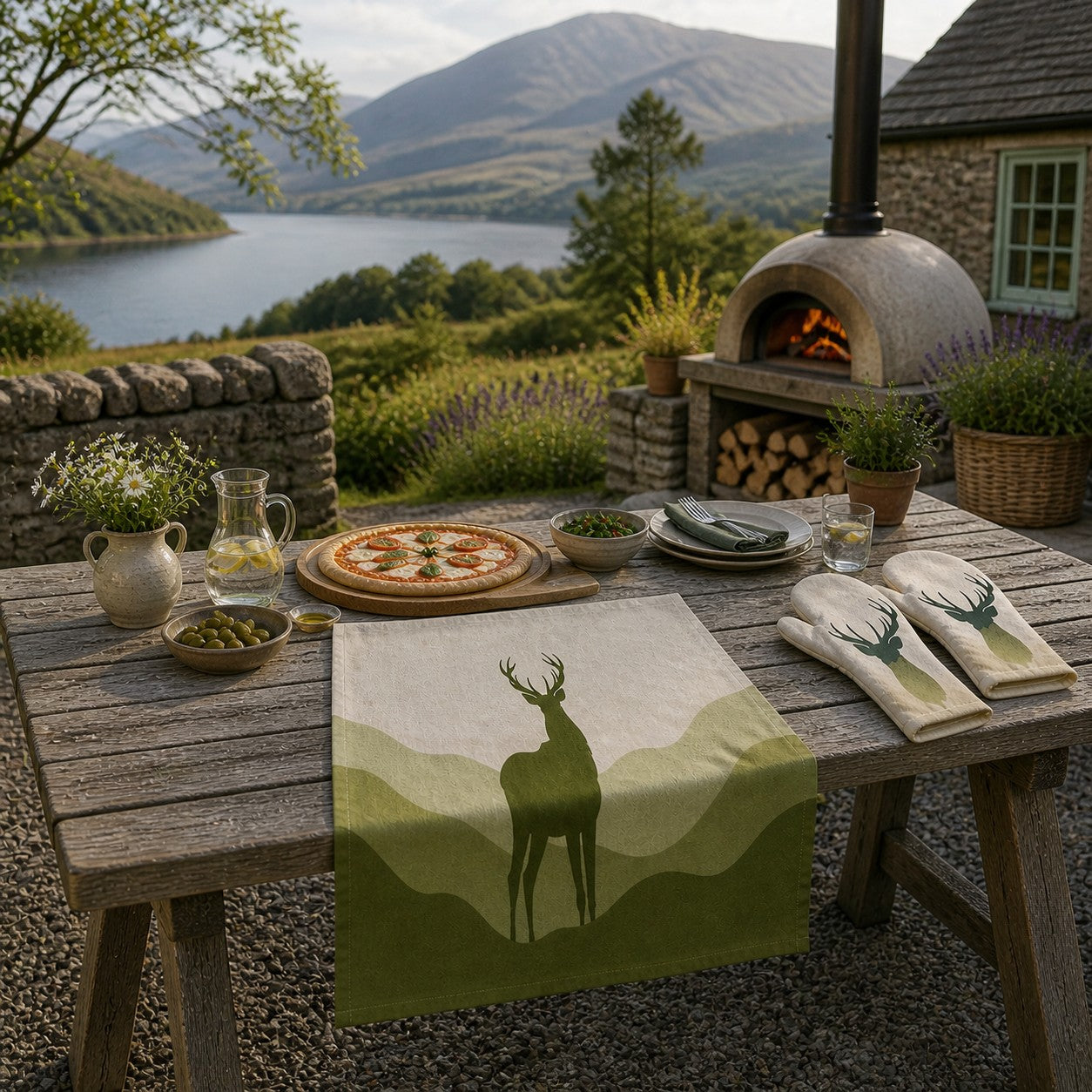 Highland Tea Towel
