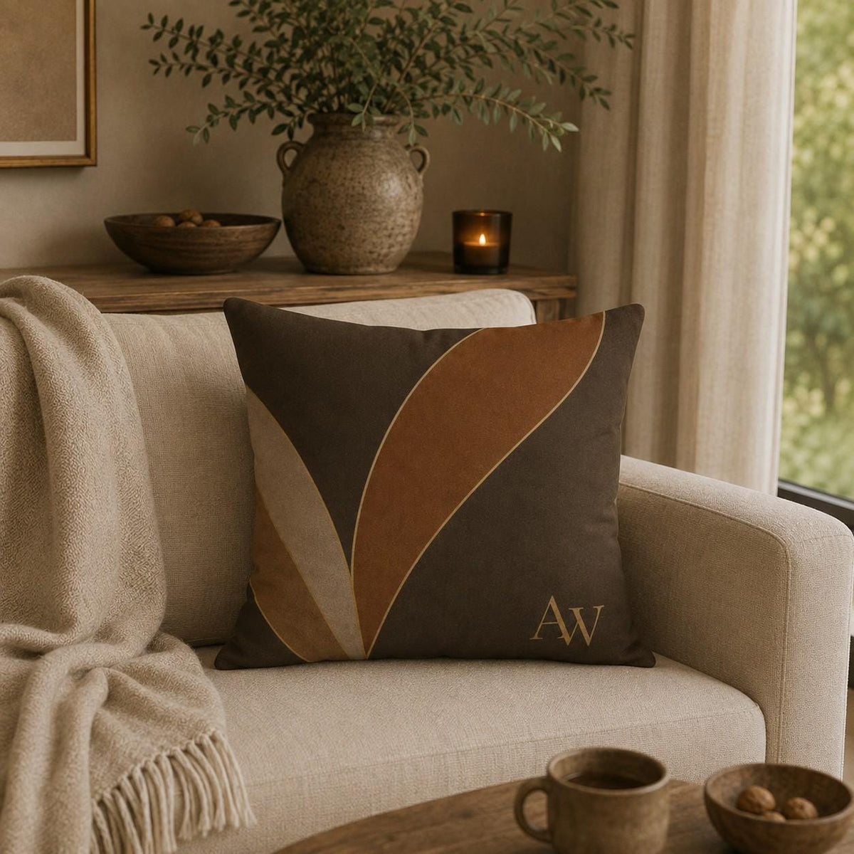 Estate Living Contour Cushion