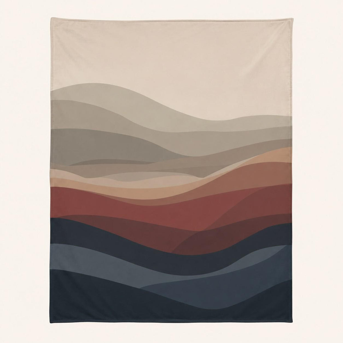 Estate Living Ridgeline Organic Cotton Throw