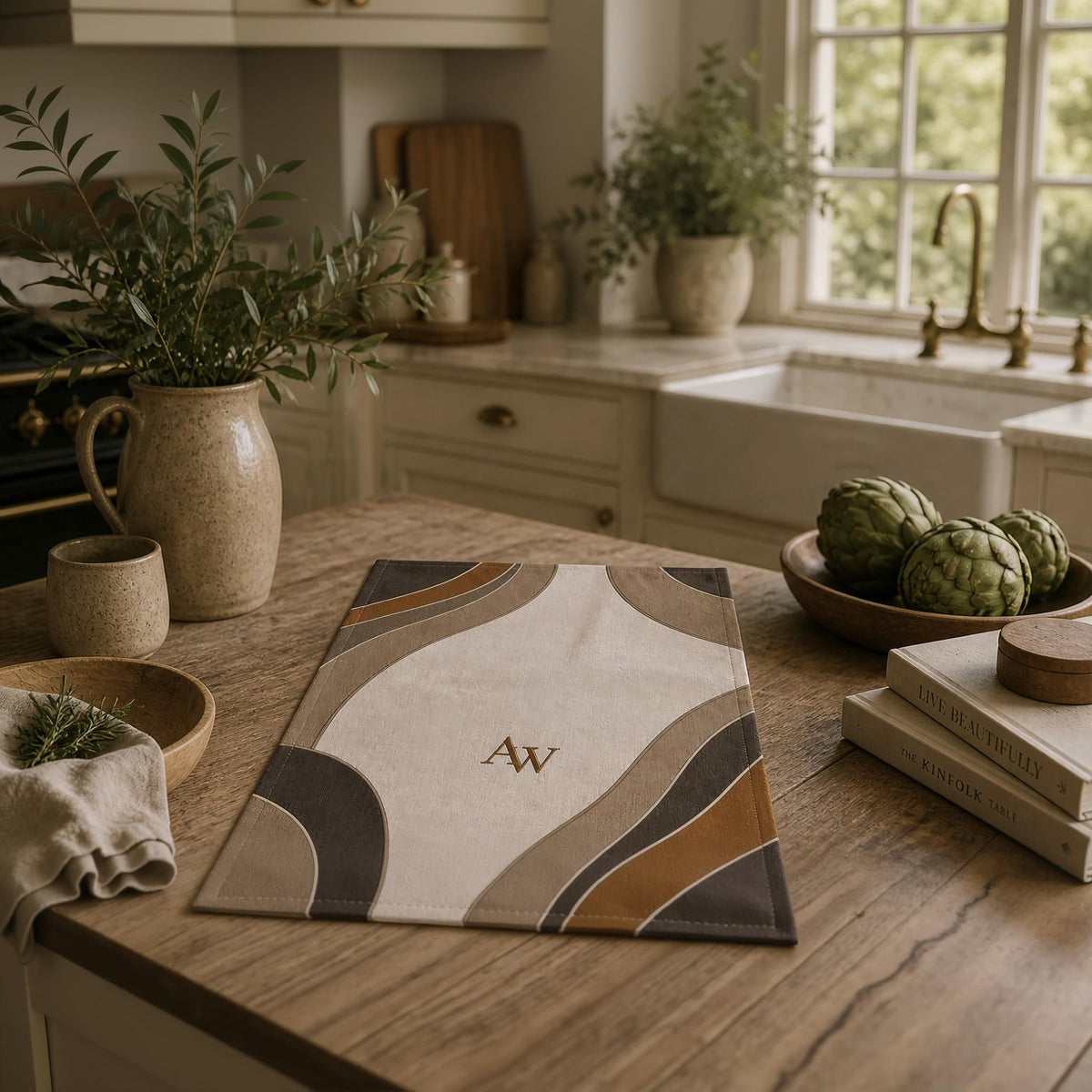 Estate Living Contour Tea Towel