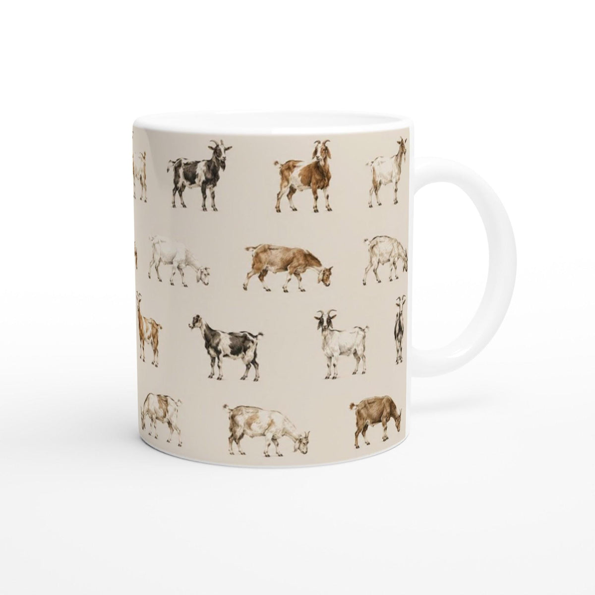 The Farmyard Goats Mug