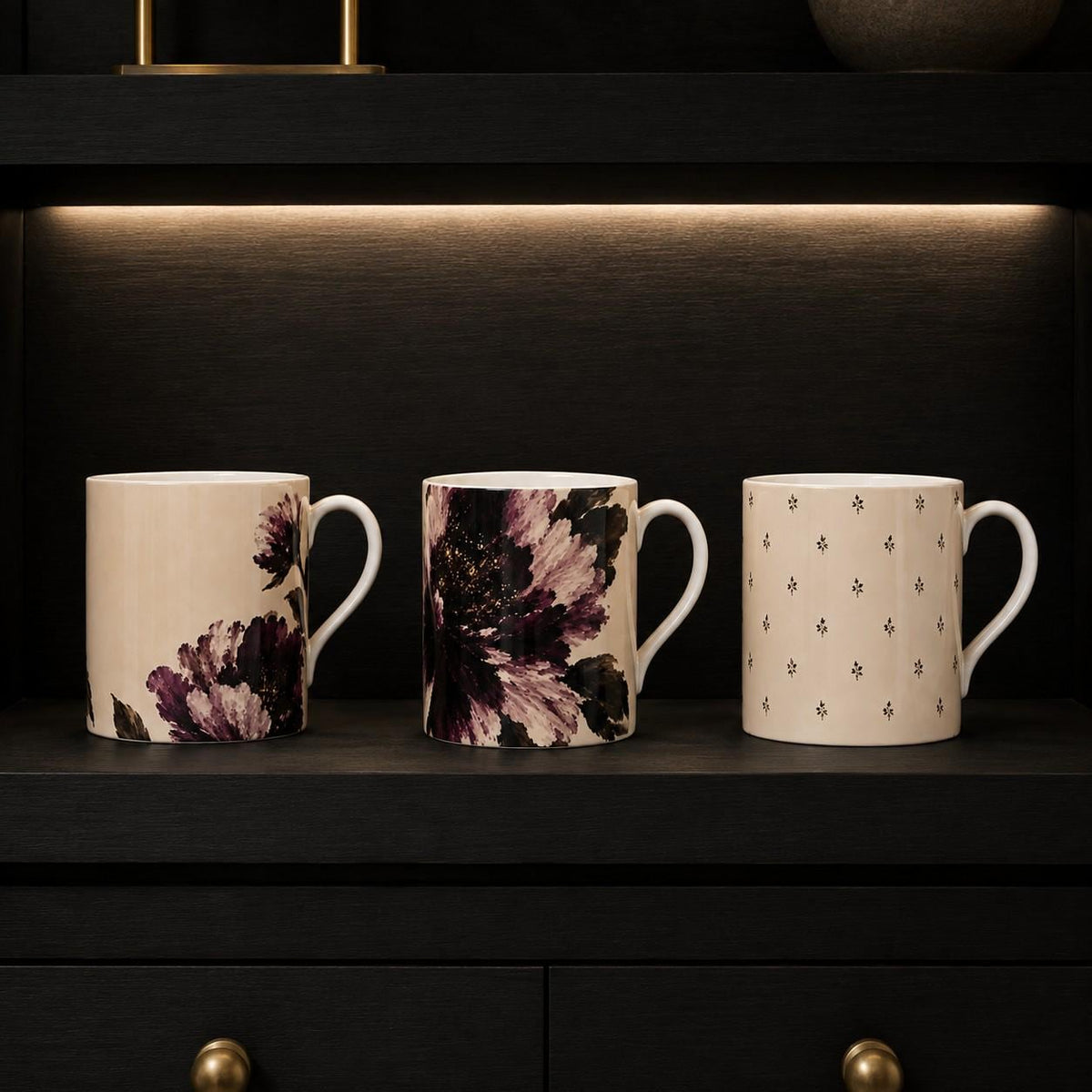 Mulberry & Stone Sprig Fine Bone China Mug