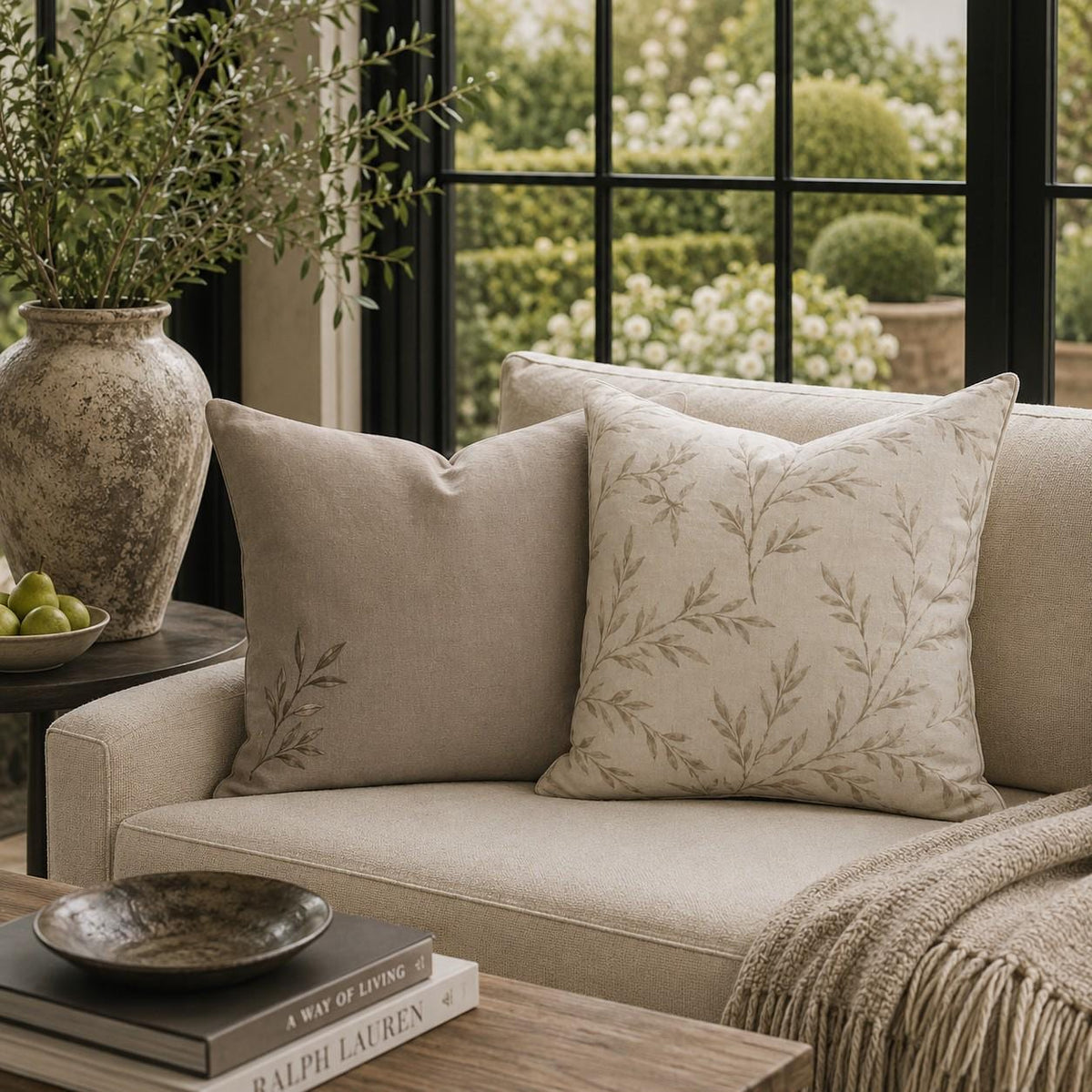 The Signature Willow Cushion Mushroom