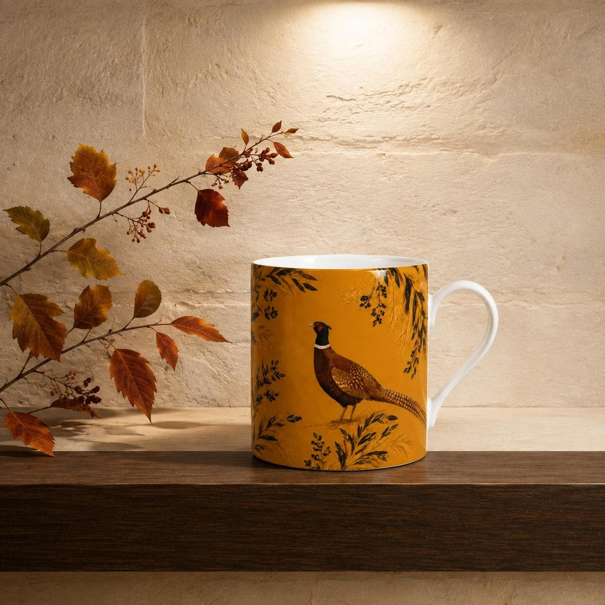 The Pheasant Fine Bone China Mug