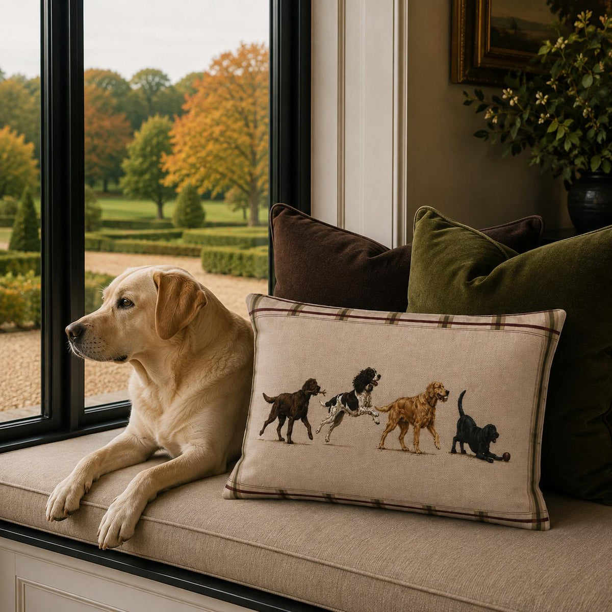 The Country Dogs Cushion