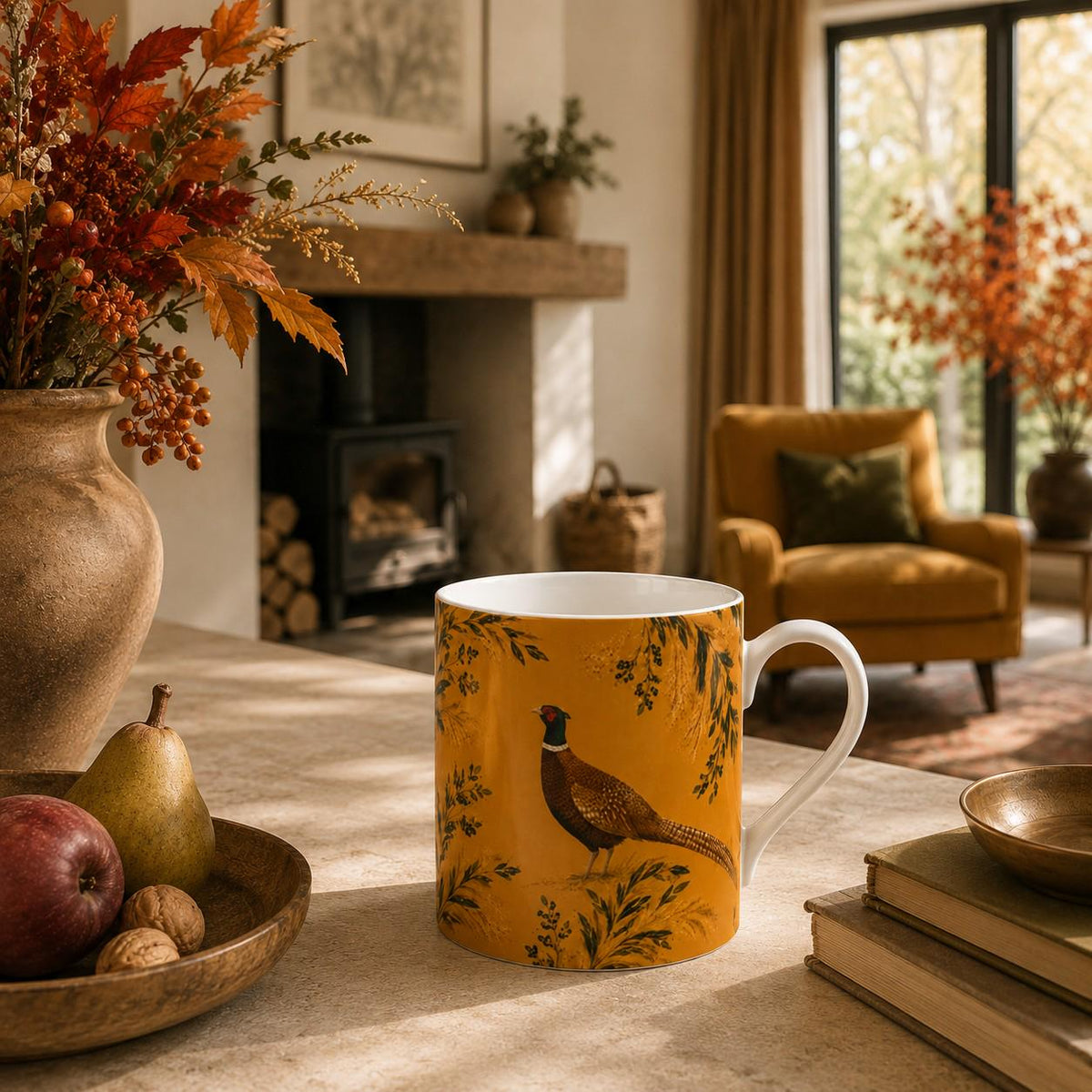 The Pheasant Fine Bone China Mug