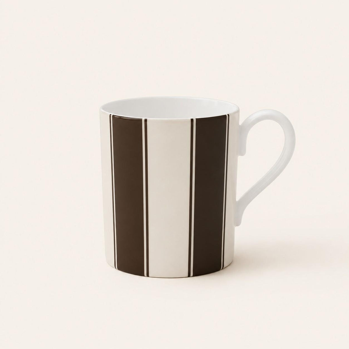 The Heritage Stripe Mug – Espresso