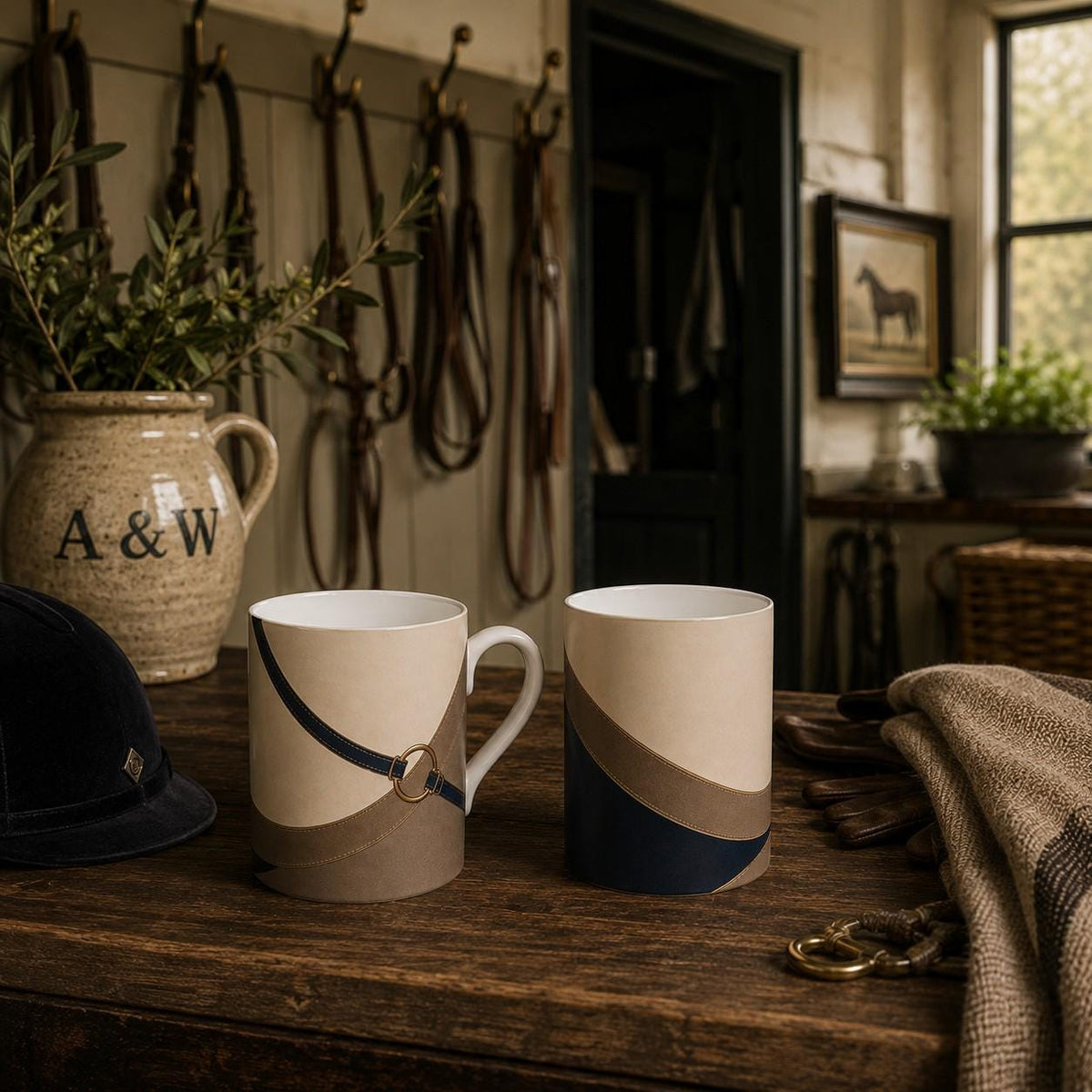 The Reins Fine Bone China Mug